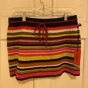 Missoni for Target pleated sweater skirt, size M, NWT